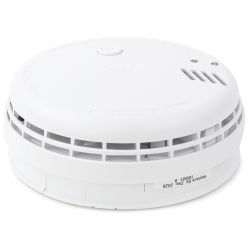 Optical Smoke Alarm. 230V with Alkaline Battery Back-up. Easi-fit base