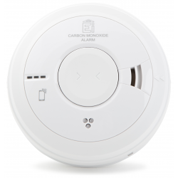 Carbon Monoxide (CO) Alarm. 230V with 10 Year Rechargeable Lithium Back-up. AudioLINK. SmartLINK upg