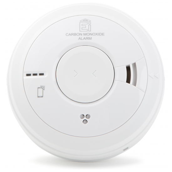 Carbon Monoxide (CO) Alarm. 230V with 10 Year Rechargeable Lithium Back-up. AudioLINK. SmartLINK upg