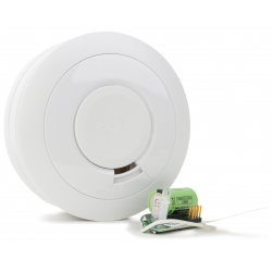 RadioLINK+ Optical Smoke Alarm. 10 Year Lithium Battery powered