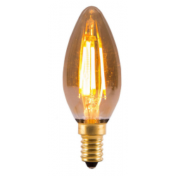 BELL 4W LED Vintage Candle - E14, Amber, 2000K