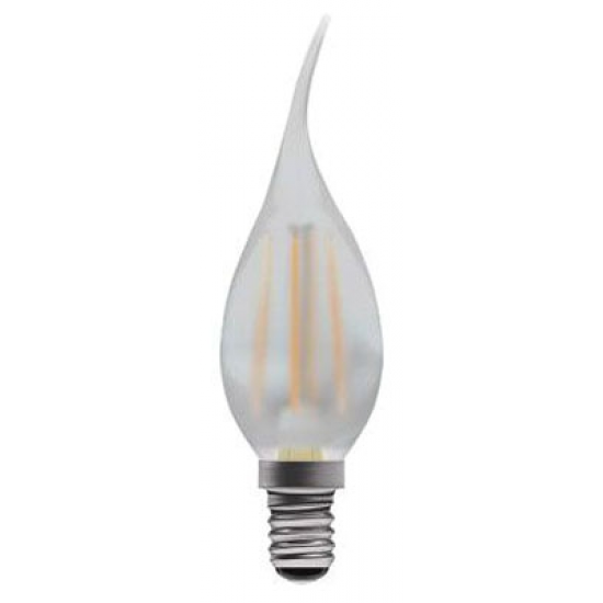 BELL Candle E14 4W 470lm 2700K Flared Satin Dim