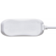 2 SKT 5M 13A EXT LEAD WHITE