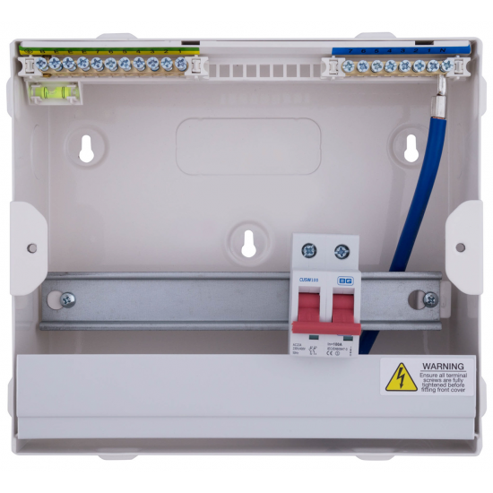 9 Module 7 Way with 100A Switch