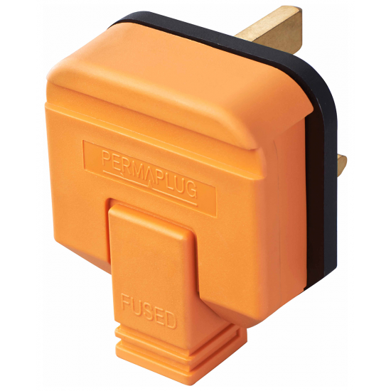 13A HD Plug Orange