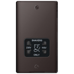 BG NBN20B Shaver Socket 115/230V