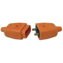 10A 2 Pin HD Connector Orange