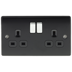 BG Nexus Mat/Blk 2G Socket
