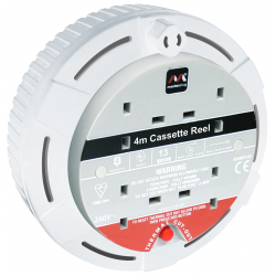 BG SCT0413/4W Reel 4 Sockets 13A 4m