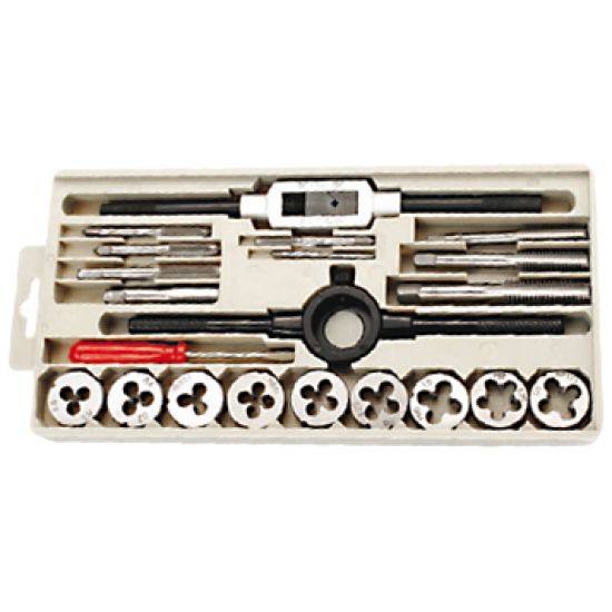 C.K Tap & Die Set 21 Piece Metric