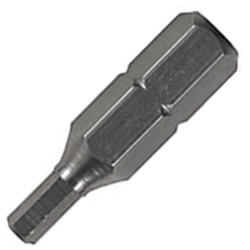 C.K Screwdriver Bit Hexagon 6.0mm Card of 2
