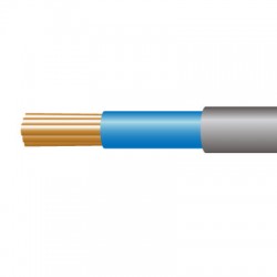 Flexi Tails 6181Y 25.0mm Brown Metre