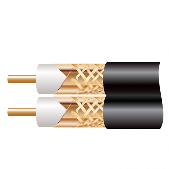 DUAL RG6 SAT CABLE 100s