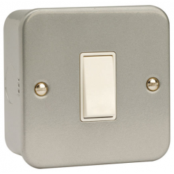 Click Metal Clad 1G 2W Switch