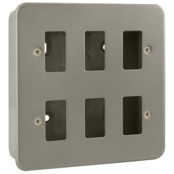 Click CL20506 Frontplate & Back Box 6G