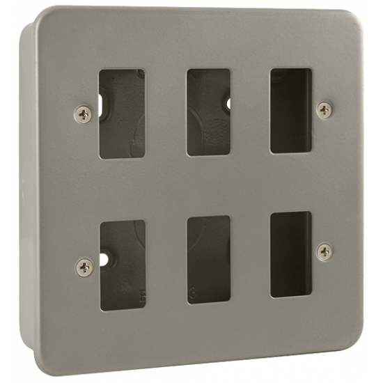 Click CL20506 Frontplate & Back Box 6G