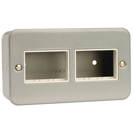 Click Metal Clad 3+3 Module Enclosure