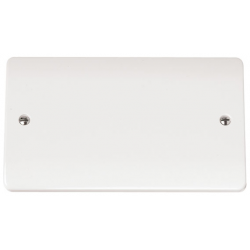 Click 2GANG BLANK PLATE