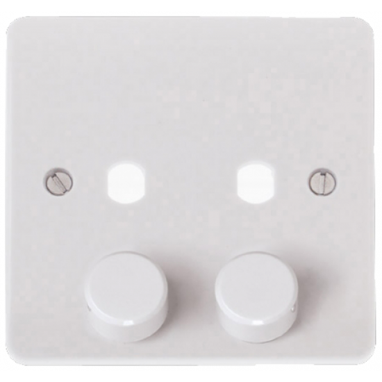 Click 2G Single Dimmer Plate & Knobs