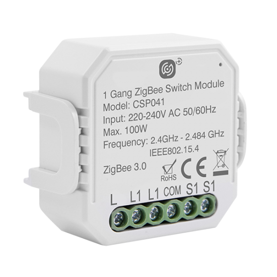 Click&reg; Smart+ 100W 1 Gang Smart Switching Receiver