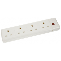 Click 4G 13a trailing socket