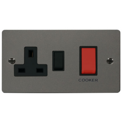 Click Blk/Nic Flat Plate CCU DP Blk
