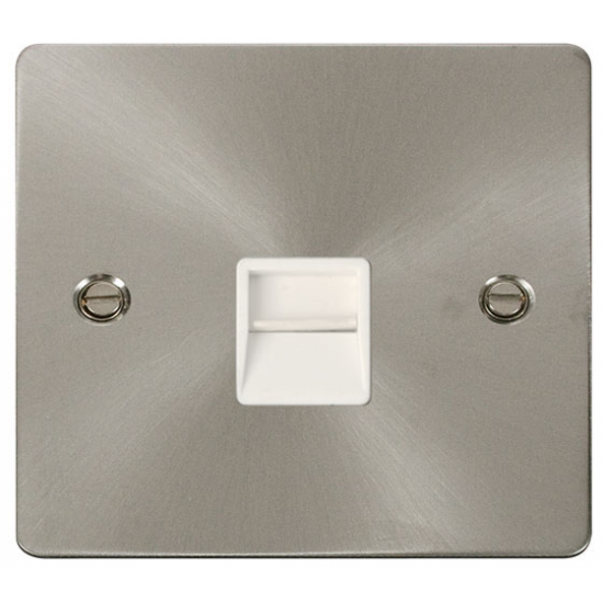 Click Br/Stl Flat Plate 1G Master BT Whi