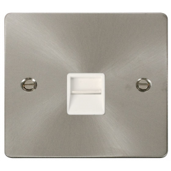 Click Br/Stl Flat Plate 1G Sec BT Whi
