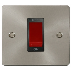 Click Br/Stl Flat Plate 45A DP Blk