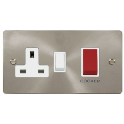 Click Br/Stl Flat Plate CCU Whi