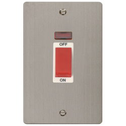 Click St/Stl Flat Plate 45A DP Neon Whi