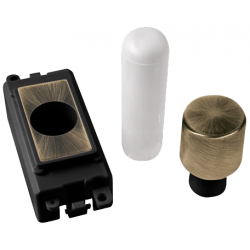 Click Gridpro Dimmer Mounting Kit Ant/Bra Blk