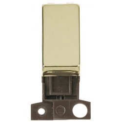 Click Polished Brass 10A 2W Switch Module