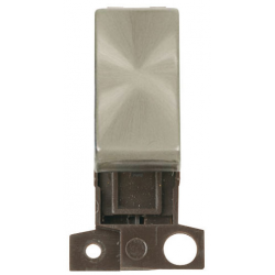 Click 10A 2W Switch Module Br/Stl