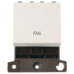 Click DP Switch Polar White 'FAN'