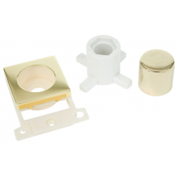 Click Polished Brass Dimmer Mounting Module