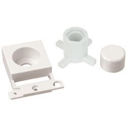 Click Polar White Dimmer Mounting Module