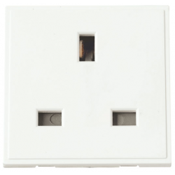 Click 13A UK Socket Module