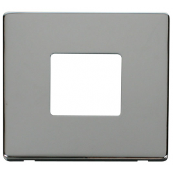 1G PLATE TWIN APERT. PLATE  - CHROME