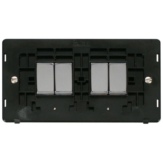 CH ING 10AX 4G 2 WAY SW INSERT - BLACK