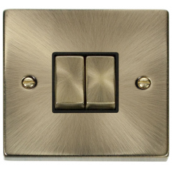 Click Ant/Br 2G 2W Switch Matching Blk