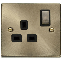 Click Ant/Br 1G Socket Matching Blk
