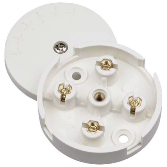 Click 5A Junction Box 4 Term White