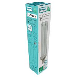 CFL Double Turn D Type • 18W • 4000K • G24d-2 2-Pin