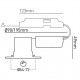 Cwood DLE5245500 Fxd FR Dwn/Lgt 5/7W