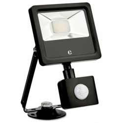 Collingwood 10W Floodlight CCT PIR 1040lm Black