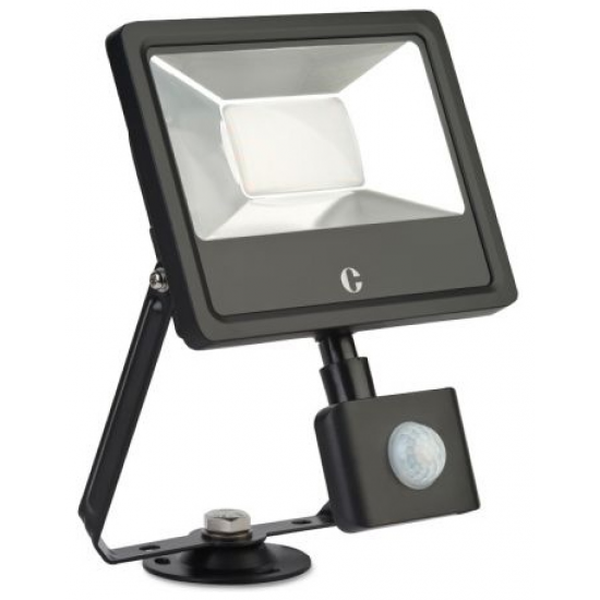 Collingwood 20W Floodlight CCT PIR 1950lm Black