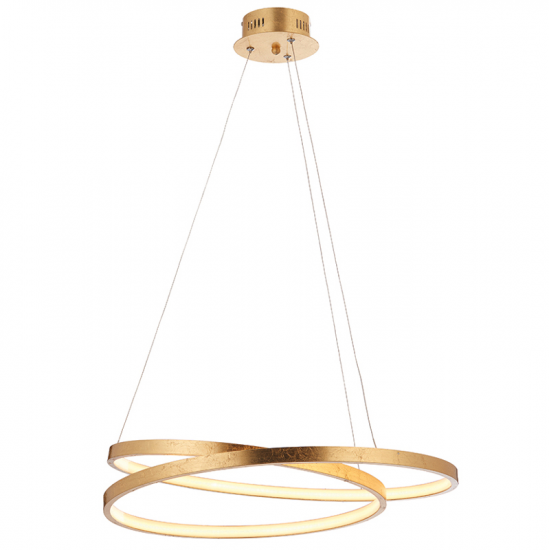  suspended from subtle clear cables that are height adjustable.  The impressive loop design is an am