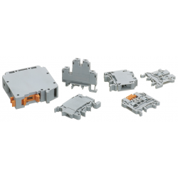 Europa 35.0mm Din Rail Terminal Grey