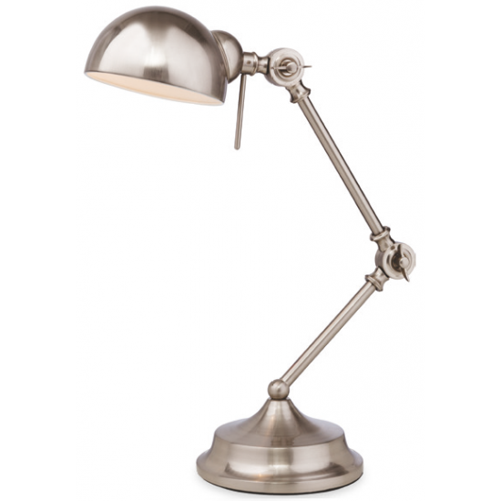 Beau Table Lamp Br/Stl